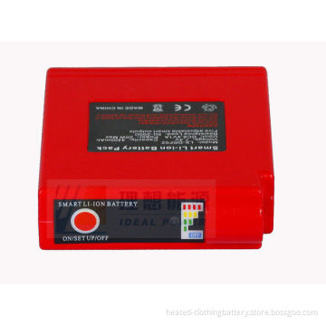 Different Colors 7.4v 5200mah Ce, Fcc, Rohs Compliant Smart Li-ion Battery Packs